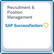 Recruitment and Position Management tile