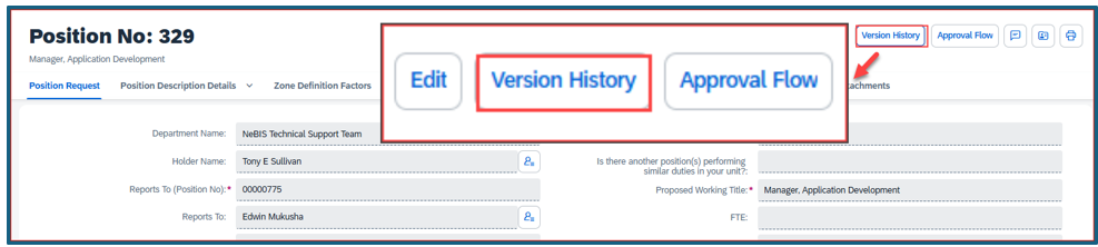 Version History icon