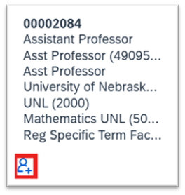 Position Details Card Assistant Professor