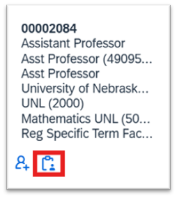 Assistant Professor clipboard icon