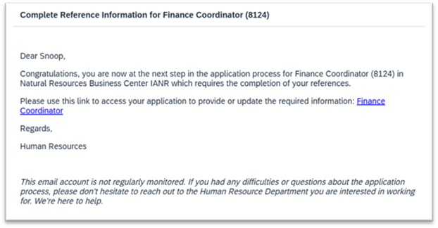 Complete Reference Information