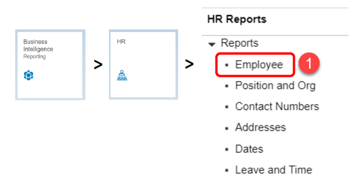 Firefly BI Report Visual Step 1