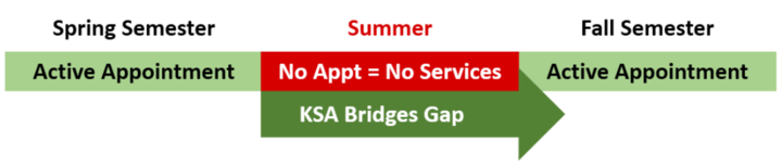 KSA Bridges No Services Gap