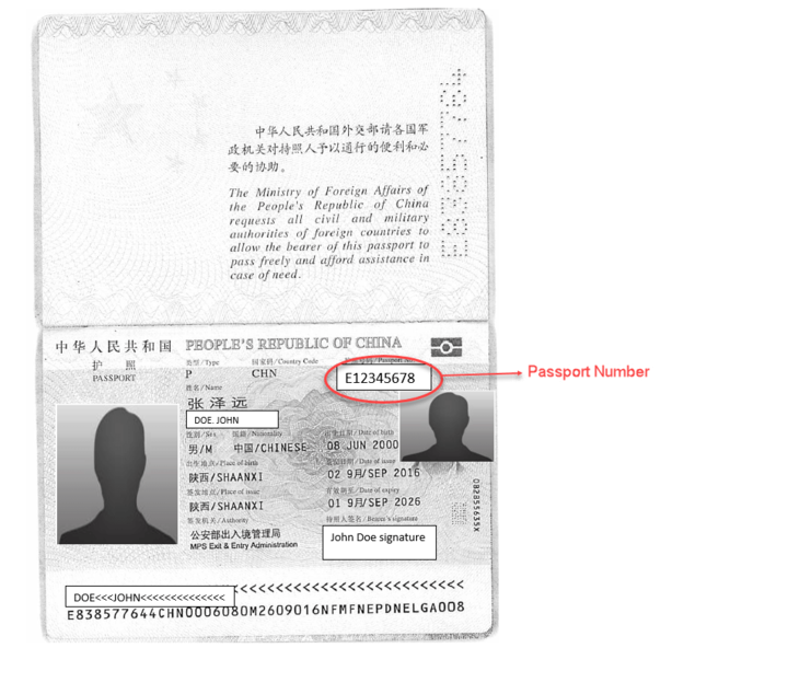 Passport Example